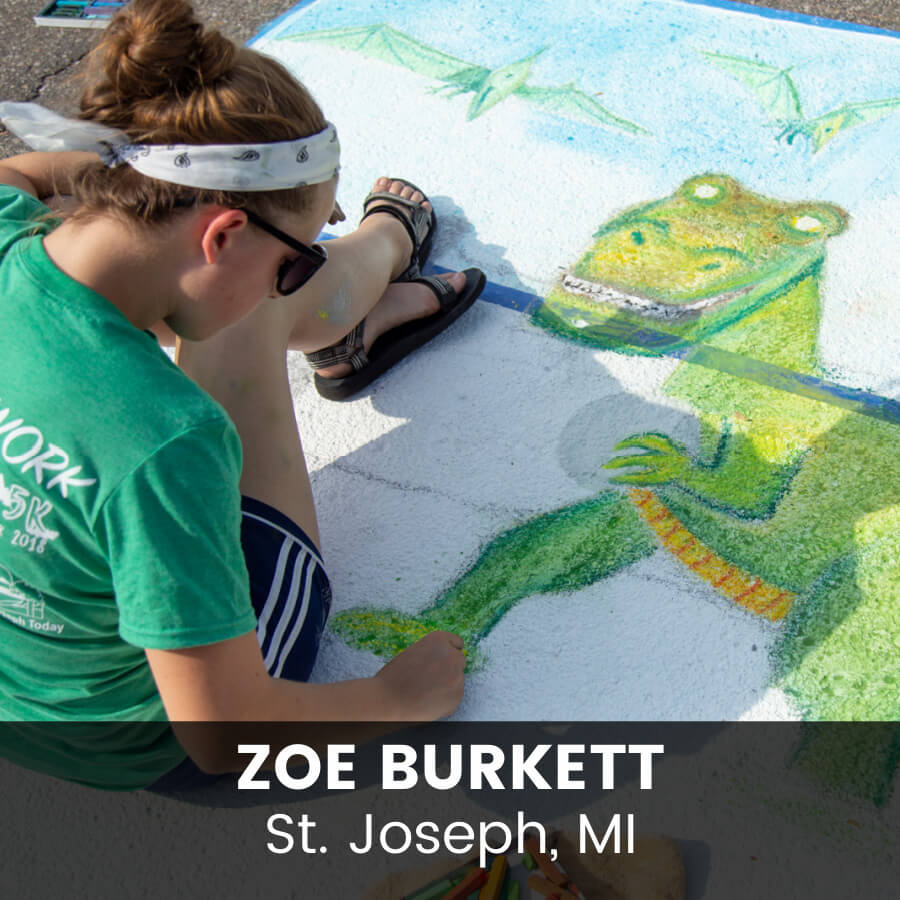 Zoe Burkett Meet the Artists