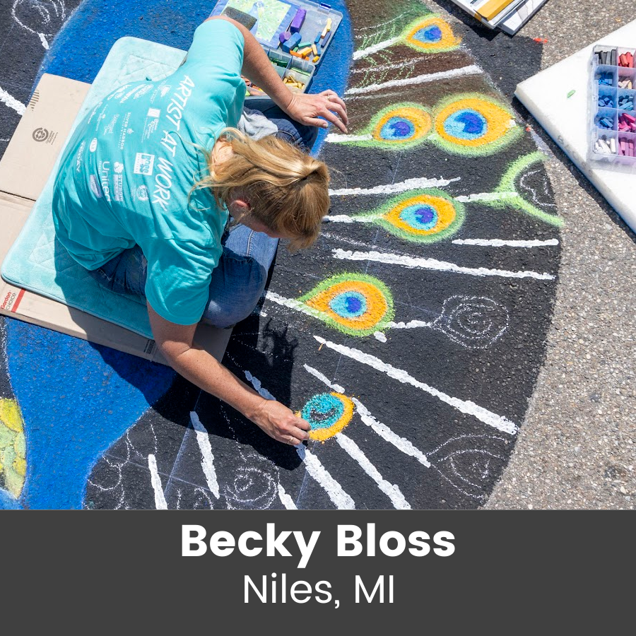 Becky Bloss Meet the Artists