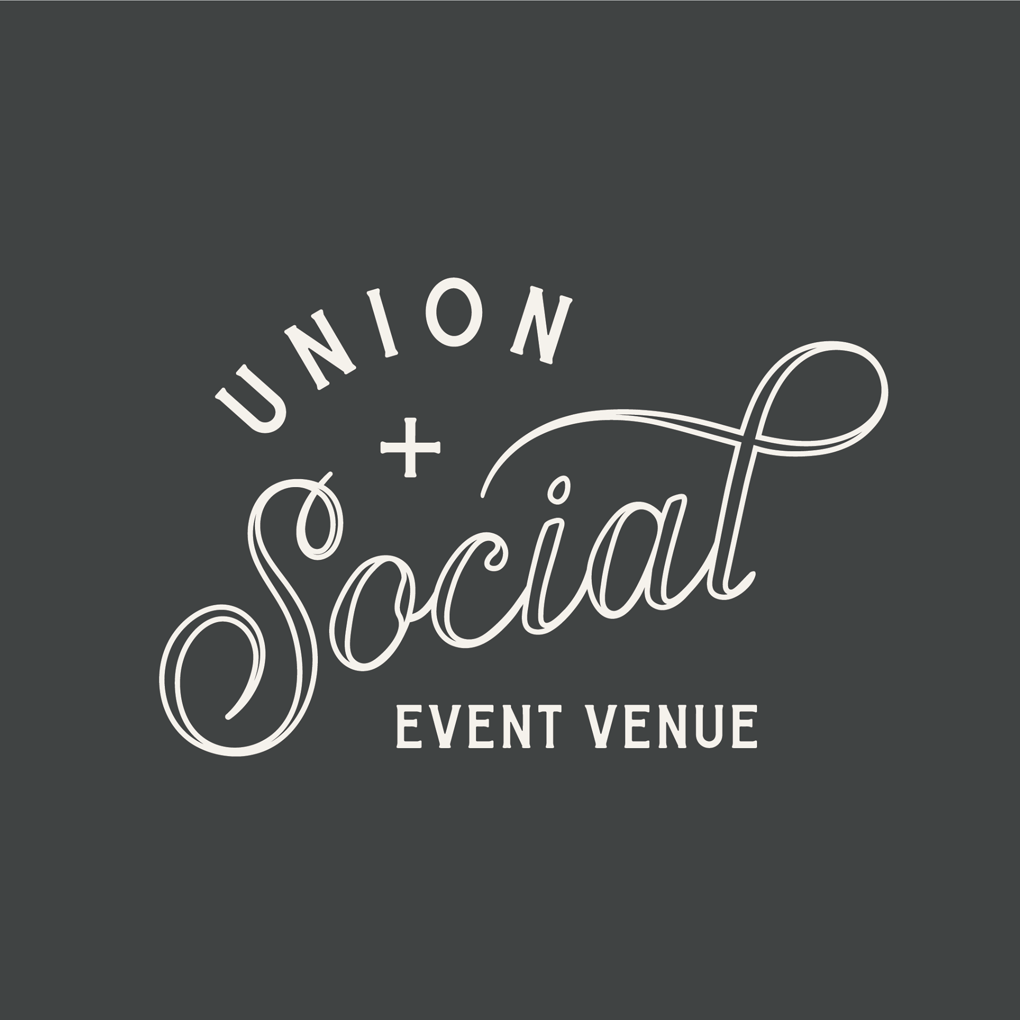 Union + Social Event Venue Logo