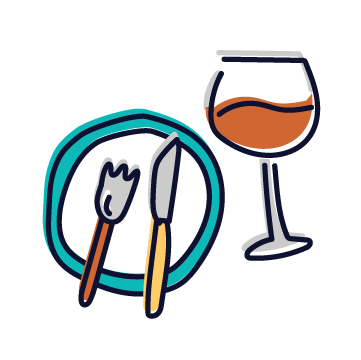 Eat & Drink Tag Icon